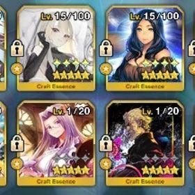 【人権ほぼコンプ】完凸黒聖杯2枚、完凸カレスコ4枚等の廃課金引退垢【宝具5鯖35体】 | FGOのアカウントデータ、RMTの販売・買取一覧