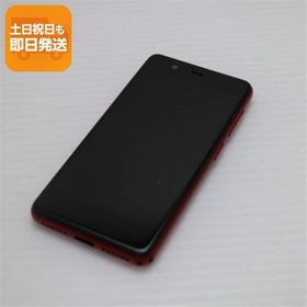 新品同様 Rakuten Mini クリムゾンレッド 即日発送 スマホ 白ロム 楽天 あすつく 土日祝発送OK