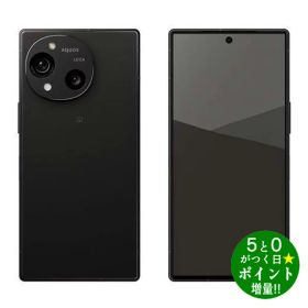 ◆最大3000円CP＋P3倍！！12/5◆シャープ AQUOS スマートフォン SIMフリー 12GB/256GB SH-M31A-B チャコールブラック SHARP【転送不可】