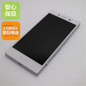 アンドロイド(ANDROID)の超美品 MO-01K ホワイト 本体 白ロム M666(スマートフォン本体)