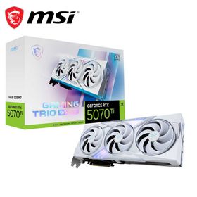 MSI｜エムエスアイ MSI GeForce RTX 5070 Ti 16G GAMING TRIO OC WHITE（ホワイト） RTX5070TI16GGATROCW