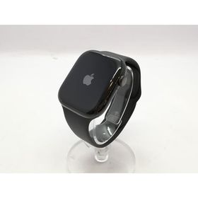 【中古】Apple Watch Series10 46mm GPS ジェットブラックアルミニウムケース/ブラックスポーツバンド (M/L) MWWQ3J/A【立川フロム中武】保証期間１ヶ月