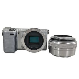 SONY NEX-5T デジタル 一眼 カメラ SELP1650 E 3.5-5.6 PZ 16-50 OSS レンズ セット ソニー 中古 良好 W10551684