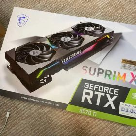 msi rtx3070ti suprim x 動作OK