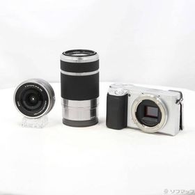 〔中古〕SONY(ソニー) α6400 ILCE-6400Y ダブルズームレンズキット シルバー〔344-ud〕