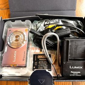 パナソニック デジタルカメラ LUMIX DMC-FX60-P 備品完備ピンク