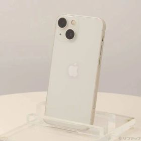 〔中古品〕 iPhone13 mini 128GB スターライト MLJE3J／A SIMフリー【377】
