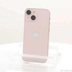〔中古品〕 iPhone13 mini 256GB ピンク MLJL3J／A SIMフリー【344】