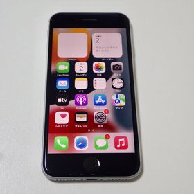 SIMフリー iPhone SE(第２世代) 64GB 電池91% ホワイト 送料無料