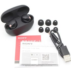 ソニー(SONY)のSONY WF-1000XM5-B ブラック ワイヤレス ノイズキャンセリングイヤホン ソニー 本体(ヘッドフォン/イヤフォン)