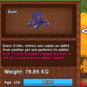 最終値下げ‼️庭を成長させる‼️15sナイトメアタコ‼️ | ロブロックス(ROBLOX)のアカウントデータ、RMTの販売・買取一覧