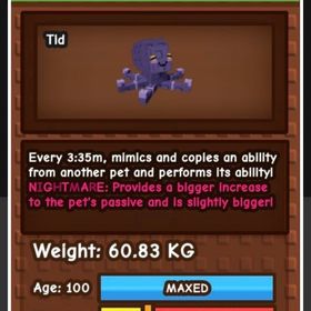 タコ60キロover🐙ナイトメア | ロブロックス(ROBLOX)のアカウントデータ、RMTの販売・買取一覧