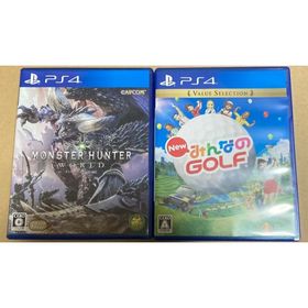 【PS4】 New みんなのGOLF モンスターハンターワールド セット(家庭用ゲームソフト)