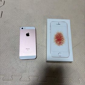 【美品】iPhone SE SIMフリー 32GB ローズゴールド(スマートフォン本体)