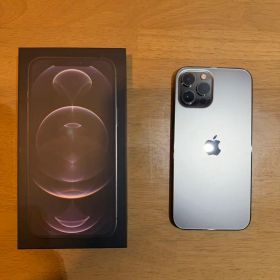 【美品】iPhone 12 Pro max本体グラファイト