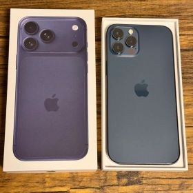 【美品】SIMフリー iPhone12 Pro Max 256GB ブルー