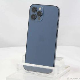 〔中古品〕 iPhone12 Pro Max 256GB パシフィックブルー MGD23J／A SIMフリー【352】