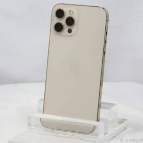 〔中古品〕 iPhone12 Pro Max 128GB ゴールド MGCW3J／A SIMフリー【352】