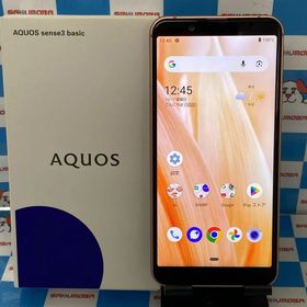 AQUOS sense3 basic 32GB ライトカッパー SHV48 AU版SIMフリー 極美