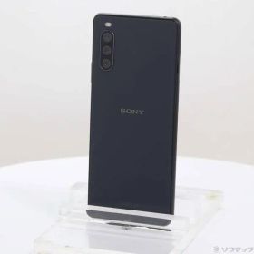 〔中古品〕 Xperia 10 III Lite 64GB ブラック XQ-BT44 楽天 SIMフリー【262】