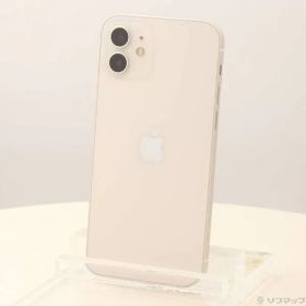 〔中古品〕 iPhone12 64GB ホワイト MGHP3J／A SIMフリー【377】