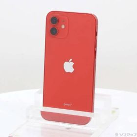 〔中古品〕 iPhone12 64GB プロダクトレッド MGHQ3J／A SIMフリー【297】