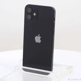〔中古品〕 iPhone12 128GB ブラック MGHU3J／A SIMフリー【198】