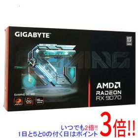 【いつでも2倍！1日と5.0のつく日、18日は3倍！】GIGABYTE製グラボ Radeon RX 9070 GV-R9070GAMING OC-16GD PCIExp 16GB