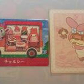 amiiboカード チェルシー シール付き アミーボカード サンリオ マイメロディ どうぶつの森 Switch