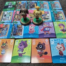 ★amiibo どうぶつの森 しずえ(冬服)＋ケント＋amiiboカード19枚★