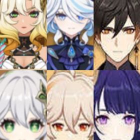 🔥最安值（原神）💫★5×6シロネン+フリーナ➕鍾離+ 楓原万葉➕ナヒーダ➕雷電將軍 | 原神のアカウントデータ、RMTの販売・買取一覧