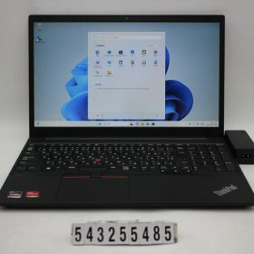 Lenovo ThinkPad E15 Gen2 Ryzen 5 4500U 2.3GHz/8GB/256GB(SSD)/15.6W/FHD(1920x1080)/Win11 外装変形あり【中古】【20251203】
