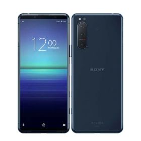 【中古】 SOG02 Xperia 5 II ブルー SIMフリー 本体 au スマホ ソニー エクスぺリア【送料無料】 sog02bl7mtm