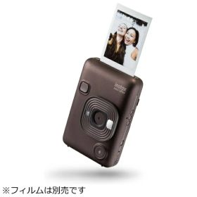 【エントリーで最大全額ポイント還元｜12/11まで】 富士フイルム｜FUJIFILM ハイブリッドインスタントカメラ 『チェキ』 instax mini LiPlay ディープブロンズ