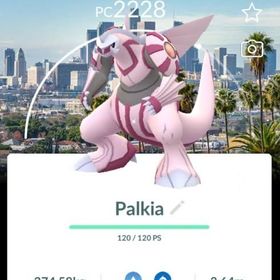 🔥✨色違いパルキア ロサンゼルス背景 50000円 | ポケモンGOのアカウントデータ、RMTの販売・買取一覧