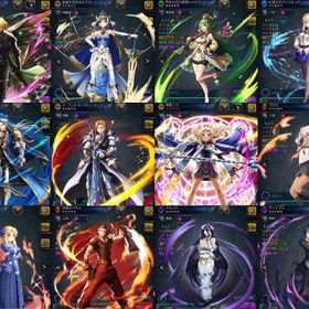 初期アカ【＊石8000＊】＊軍神フェン＊エチカ＊シャウラ＊アンリエッタ＊ | グラサマ(グランドサマナーズ)のアカウントデータ、RMTの販売・買取一覧