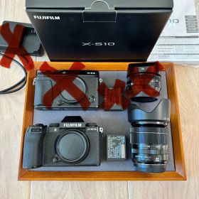 FUJIFILM XS10ボディ、XF18-55f2.8-4.0レンズ