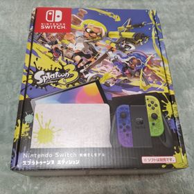 ニンテンドースイッチ(Nintendo Switch)の新品 Nintendo Switch有機ELモデル スプラトゥーン３エディション(家庭用ゲーム機本体)