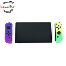 ニンテンドースイッチ(Nintendo Switch)の任天堂 Nintendo Switch 有機ELモデル スプラトゥーン3エディション HEG-S-KCAAA ACアダプターなし(家庭用ゲーム機本体)