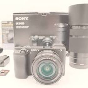 ショット数1,214枚【極上品 & おまけ付き】SONY ソニー α6400 ダブルズームレンズキット ILCE-6400Y ブラック
