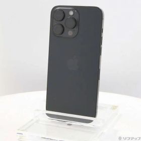 〔中古品〕 iPhone15 Pro Max 256GB ブラックチタニウム MU6P3J／A SIMフリー【344】