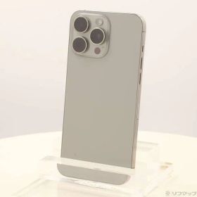 〔中古品〕 iPhone15 Pro Max 256GB ナチュラルチタニウム MU6R3J／A SIMフリー【276】