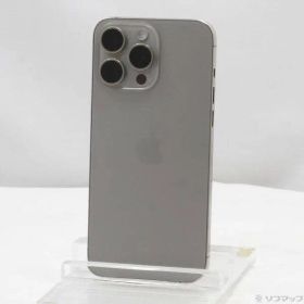 〔中古品〕 iPhone15 Pro Max 256GB ナチュラルチタニウム MU6R3J／A SIMフリー【276】