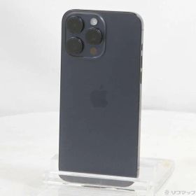 〔中古品〕 iPhone15 Pro Max 256GB ブルーチタニウム MU6T3J／A SIMフリー【198】