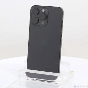 〔中古品〕 iPhone15 Pro Max 512GB ブラックチタニウム MU6U3J／A SIMフリー【305】