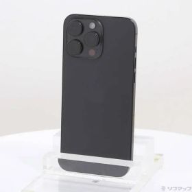 〔中古品〕 iPhone15 Pro Max 512GB ブラックチタニウム MU6U3J／A SIMフリー【297】