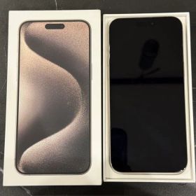 Apple iPhone 15ProMax 本体 ナチュラルチタニウム