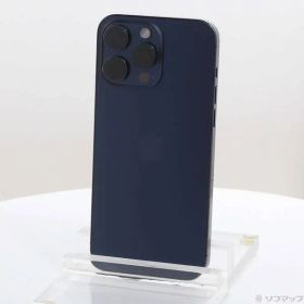 〔中古品〕 iPhone15 Pro Max 256GB ブルーチタニウム MU6T3J／A SIMフリー【251】