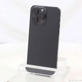 〔中古品〕 iPhone15 Pro Max 256GB ブラックチタニウム MU6P3J／A SIMフリー【348】