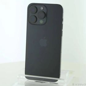 〔中古品〕 iPhone15 Pro Max 256GB ブラックチタニウム MU6P3J／A SIMフリー【371】